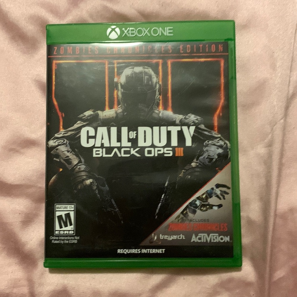 Call of duty black ops III for the XBOX one